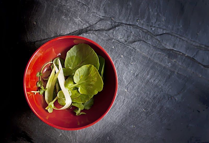 berros en ensalada