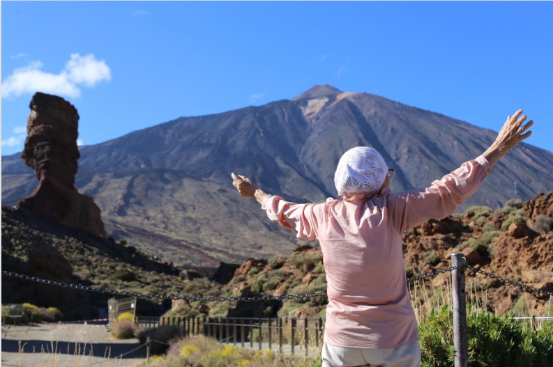 Baba Lena en el Teide